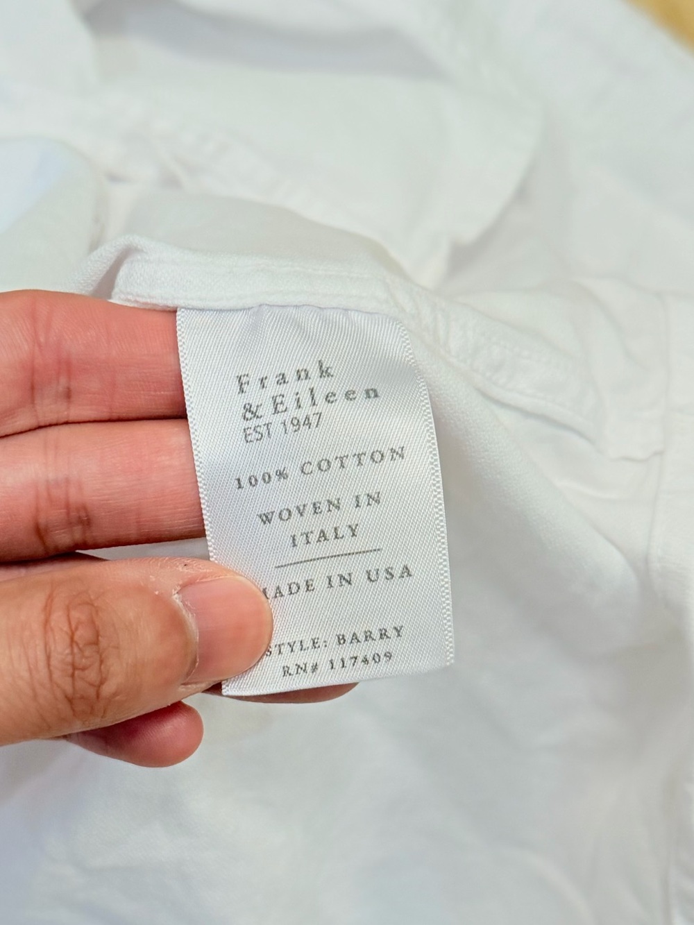 Frank & Eileen Women’s Barry Denim Button-Down Shirt - Picture 6 of 6